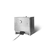 SMOKI - Horno eléctrico de mesa para ahumar (40 x 39 x 33 cm, acero inoxidable 1.4016)