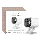 Aqara 4MP Cámara Hub G5 Pro WiFi, HomeKit Secure Video, Enrutador de Borde Thread, Camara Vigilancia 2,4/5 GHz WiFi Exterior,Visión Nocturna Color, Thread/Zigbee, Compatible Alexa, Google, Blanco