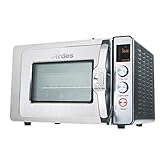 ARDES - Horno a Presión 30 Litros Horno Eléctrico a Presión con 9 Programas de Cocción Temporizador Doble Vidrio con Accesorios CARLOMAGNO AR6430PR