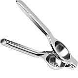 VIER - Exprimidor de cítricos en acero inoxidable 18/10 (304) Para limon Naranjas,granadas,etc. Manual 7 cm de Diámetro. Para Restaurante, Cocina, Bar, Anticáustico