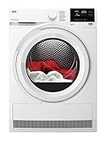 AEG Secador de bomba de calor, serie 7000 SensiDry de secado suave y ahorro de energía, 8 kg, A++, volumen automático, protección contra arrugas, protección para niños, tambor suave, inicio diferido
