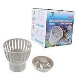 FONDOTIN 1 Pc filtrar Limpiar Piscina Aquarium Pool Ponds Cubierta de recolección de Basura colador de Cesta de Piscina Dispositivo de purificación de Estanque Filtro de Drenaje AbS