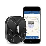 Localizador GPS para Coche con Micrófono TKMARS Rastreador GPS sin Suscripción 90 días en Espera 5000mAh Magnética Impermeable Antirrobo App Gratuita GPS Tracker para Auto Moto Camión TK905