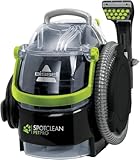 BISSELL SpotClean Pet Pro, Aspiradora de Agua Tapiceria, Lava Aspiradora Ideal para Dueños de Mascotas, Limpiador de Liquidos para Alfombras, Tapiceria, Sofa, Autos y Más, Motor Potente de 750W, 15585