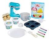 Little Tikes Creative Chefs Baker’s Kit - con Arena Especial de Juego Make-It! Mix, 18 Accesorios, Juego de Panadería Realista para Niños y Niñas a Partir de 3 Años, NO Comestible