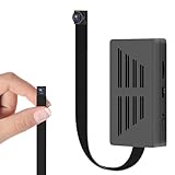 Biddsgg Mini Cámara Espía Mini Cámara 64G HD 1080P, Cámara Oculta Portátil con Detector de Movimiento,Adecuada para Monitoreo Integral en Interiores y Exteriores