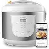 Newcook Robot de Cocina Multifunción, Capacidad 5 Litros, Programable Hasta 24H, 8 Menús Preconfigurados y Función Mantener Caliente Hasta 24H. Incluye Cubeta Antiadherente