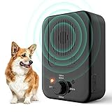 Ahuyentador de Perros Ultrasonidos, 33FT Antiladridos para Perros, 3 Modes Automática Ultrasonidos Perros, Dispositivo Antiladridos Impermeable Interior Exterior para Perros Pequeño Mediano Grande