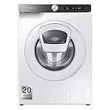 SAMSUNG WW90T554DTT/S3 Lavadora Addwash Serie 5, 9kg en blanco con tecnologíaDrum Wash+, cubeta StayClean y tecnología Digital Inverter