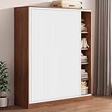 Puertas abatibles Ventana corrediza plegable pequeña, puerta de acordeón personalizable para armario, sin perforaciones y puerta corrediza divisoria de ambientes opacos para espacios pequeños(60x55cm/