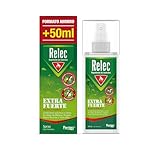 Relec Extra Fuerte Antimosquitos, Repelente de Mosquitos, Eficaz Contra El Mosquito Tigre, 125 ml