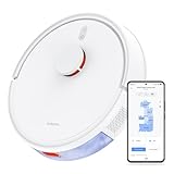 Xiaomi Robot Vacuum S20 - Robot Aspirador y fregasuelos con Sistema Inteligente de navegación láser (LDS), succión de 5000 Pa, rutas de Limpieza en Zigzag, Blanco (Versión ES)