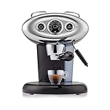 Illy caffè, Máquina de café espresso compatible con cápsulas Iperespresso X7.1, color negro