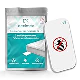 DECIMEX - Elimina Chinches de Cama Ácaros Pulgas y Parásitos | Prevención y Tratamiento Eficaz Especial Hogar y Ropa de Cama | Resultados Rápidos y Duraderos | Fabricado en Europa X1