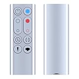 GOUYESHO Mando a Distancia de Repuesto para Dyson Pure Hot+ Cool Fan Purifying Heater HP00 HP01, número de Pieza 967197-13 (Plateado)