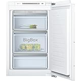 NEFF GI1216DE0, N 70, congelador empotrado, 87,4 x 55,8 cm, 96 L, descongelación con menos frecuencia, BigBox para congelación voluminosa