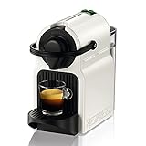 Krups Nespresso Inissia XN1001 - Cafetera monodosis de cápsulas Nespresso, 19 bares, apagado automático, color blanco