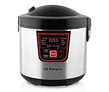 Orbegozo MCP 6000 - Máquina de cocinar programable, 11 programas, pantalla LCD, 5 L de capacidad, temporizador, recetario, 8436044539749