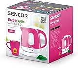 SENCOR 1018RS SWK 1010WH/11GR/12BL/13OR/14RD/15VT/16YL/17TQ/18RS ABC, 1 litro, color rosa