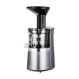 SLOW JUICER S13 - Licuadora Prensado En Frío, Extractor De Zumos Y Verduras, Exprimidor De Naranjas Eléctrico, Motor Silencioso, Limpieza Rápida Y Fácil, Tecnología De Compresión Lenta