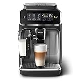 Philips EP3246/70 Serie 3200 - Cafetera super automática, 5 bebidas de café, jarra de leche LatteGo muy fácil de limpiar, molinillo cerámico, pantalla táctil
