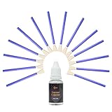 UES M43 Cámara Digital Micro Cuatro Tercios 4/3 (MFT) 14pcs Sensor Limpieza Hisopos y Limpiador Líquido de 15ml para cámaras MILC e ILDC sin Espejo