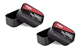 Kaps Esponja Abrillantadora de Zapatos Perfect Shine (2 Unidades), Pack Doble de Esponja Abrillantadora para Zapatos Negra, Calzado de Piel y Sintético, Fácil de Usar, Duradero y Portátil
