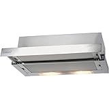 CATA TF-2003 - Campana (Recirculación, 350 m³/h, 44 Db, Built-under, Plata, Giratorio)