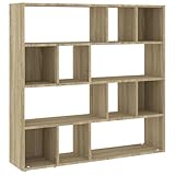 vidaXL Estantería/Divisor de Espacios Roble Sonoma 105x24x102 cm