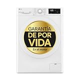 LG F4WV3008N3W - Lavadora 8kg, Carga Frontal, 1400 RPM, Lavadora LG con Inteligencia Artificial Direct Drive y Fondo Especial de 56 cm, Reduce Arrugas, Limpieza y Cuidado de Ropa, Color Blanco