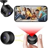 Camara Espia 1080P HD Mini WiFi Oculta Cámara Espía para Ver En El Movil, Interior/Exterior Mini Cámaras De Vigilancia inalambricas Larga Duracion Spy CAM con Visión Nocturna Detección De Movimiento