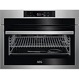 AEG Horno Multifunción, Inox, Compacto