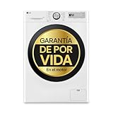 LG F4WR5011A6F, Lavadora inteligente AI Direct Drive, Vapor Steam, 11kg, 1400rpm, Un 10% más eficiente que A, Serie 500, Blanco