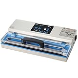ELMA Envasadora al Vacío Profesional Digit 40 NEO II | 550W, Barra de Sellado 40 cm, Uso Intensivo, Conservación de Alimentos, Compatible con Recipientes Externos de Vacío