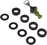 AFWFilters FP-5600RBKF Fleck 5600 Kit de reconstrucción de válvula de Filtro-Incluye pistón (60102-10) y Sellos y espaciadores (60125), Negro, Verde