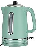 Becken Hervidor Agua Elétrico Verde, 1.7 litros, 2000W, Libre de BPA