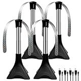 PTHTECHUS 4 PCS Protectores de Moscas Antimoscas, Ventilador de Protección contra Mosquitos, Ventilador de Moscas para Ahuyentar a Volar, Disfruta de Tus Comidas Al Aire Libre
