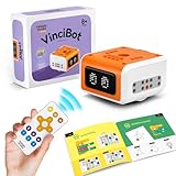 MatataStudio Robots Juguetes Programables Niños de 8-12 años, VinciBot Robot de Codificación IA con App Control Remoto Compatible Scratch Python Robot Electrónico Inteligente Juguetes Educativos Stem