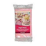 FunCakes Pasta de Azúcar Rosa 250 g