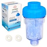 GOLDMAN SERVICE - Filtro Antical para Lavadora y Lavavajillas de Polifosfatos Recargable. Descalcificador de Agua Domestico Protector de Electrodomésticos