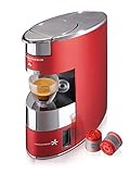 illycaffè 60178 Máquina de café, 230 W, Aluminio, Rojo