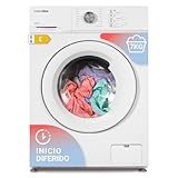 UNIVERSALBLUE Lavadora 7 KG Carga Frontal | 16 programas | Sistema de Seguridad Niños | 1200 rpm | Autolimpieza del Tambor | Temporizador | ECO 40-60 | ENVÍO Y SUBIDA A PLANTA INCLUIDO