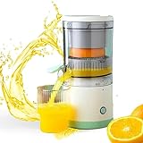 Exprimidor eléctrico de naranja, exprimidor de frutas, exprimidor eléctrico recargable por USB, exprimidor portátil, para naranja, limón, cítricos, uva, lima, pomelo, sandía