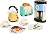 Set de Cocina Casdon Morphy Richards | Aparatos de Cocina de Juguete para niños a Partir de 3 años | ¡Incluye tostadora, cafetera, hervidor de Agua y Mucho más!