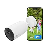 EZVIZ Cámara Vigilancia WiFi Exterior sin Cable,2K Cámara IP de Seguridad,AOV Modo,IA Detección de Persona/Vehículo,Batería Recargable de 120 Días,Visión Nocturna en Color,Llamada Bidireccional,CB3