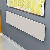 Genérico Mesa de Barra de Desayuno de Cocina Blanca | Mesa de Pared Mesa de Comedor Plegable de Hojas abatibles montada en la Pared | Banco de Trabajo Plegable, Escritorio para Ordenador para Oficina