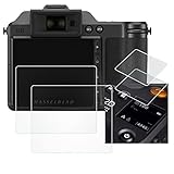 Fire Rock Protector de pantalla X2D superior + LCD para cámara Hasselblad X2D x2D, ultra transparente, antiarañazos, sin burbujas, cubierta de vidrio templado para Hasselblad X2D x2d-2+2 paquetes