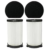 WuYan 2 filtros y 2 esponjas, accesorios para escoba eléctrica, filtro handy force 2761 2759