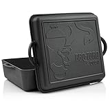 BBQ-TORO Olla Rectangular de Hierro Fundido | 9,5 litros | Curado - pre-Seasoned | Asador con Tapa | Horno Holandés, Dutch Oven
