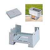 Hervidor AZWOOD Plegable de Alcohol, Quemador de Horno de Bolsillo, Hornillo Mini para Camping, Engrosado para Acampar en Solitario